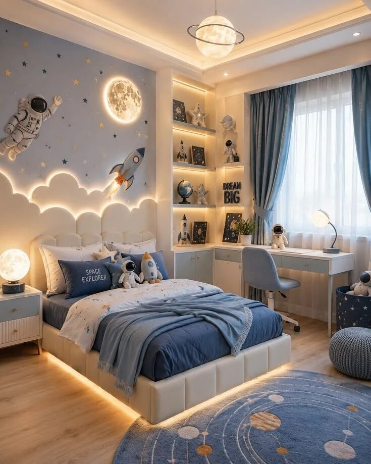 Sky Stories Bedroom — Children’s rooms · CBR interior design reference