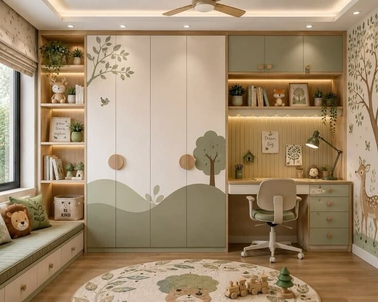 Nature playroom — new HiVibes portfolio design reference