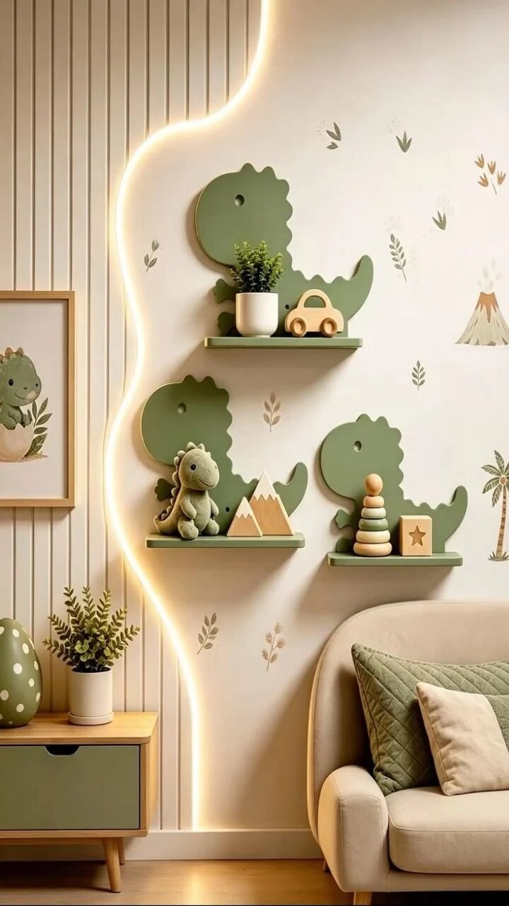 Botanical Reading Corner — Space management interior design reference